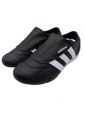 adidas Originals Tekwen Women's Slip On Sneakers Shoe JS3871 Black White Size 7